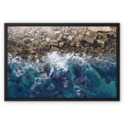 "Earth and Sea" Framed Canvas